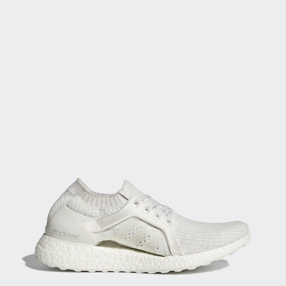 Adidas Ultraboost X - παπουτσια για τρεξιμο γυναικεια - Ασπρα/Ασπρα/Γκρι,Μέγεθος: EU 36 – 54 2/3 (99